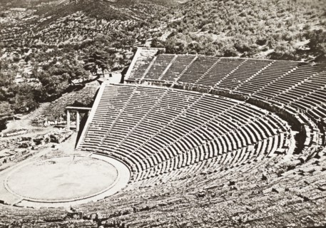 Greece, Epidaurus Theatre 1960 circa
