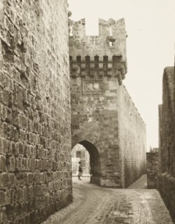 Greece, Rhodes Santa Catherine's Gate or Sea Gate, 1890 circa