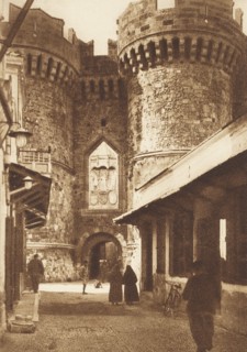 Greece, Rhodes Sea Gate or Saint Catherine's Gate, 1890 circa