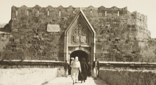 Greece, Rhodes Coschino Gate, 1890 circa