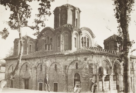 Greece, Thessaloniki Holy Apostles Church, 1930 circa