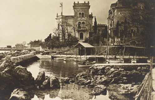 Italy, Trieste, Miramare Castle 1910 circa