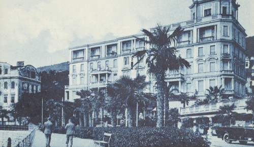 Jugoslavia, Croatia, Abbazia, Hotel Belle Vue 1920 circa