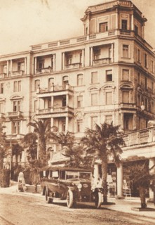 Jugoslavia, Croatia, Abbazia, Hotel Belle Vue 1920 circa