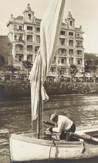 Jugoslavia, Croatia, The Palace Hotel in Abbazia, Opatija, Croatia, 1930 circa