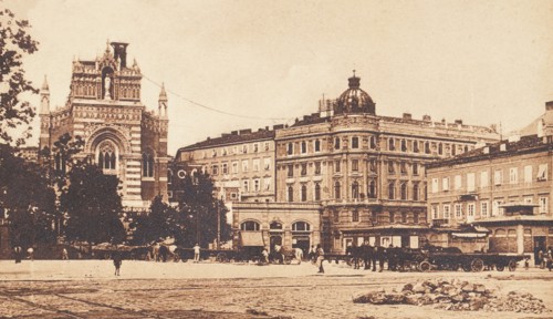 Croatia, Fiume Cesare Battisti Square, 1913 circa