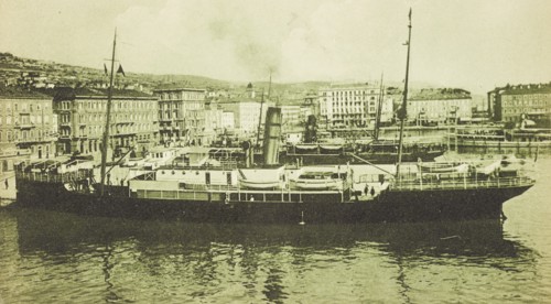 Croatia, Fiume, The Harbour, Riva Emanuele Filiberto, 1927 circa