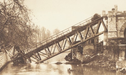 Croatia, Fiume, the Railway Bridge over the Eneo during the Five Days of Fiume, the period between December 24 and 29, 1920 when it was blown up
