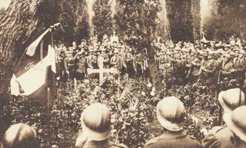 Croatia, Fiume, Liturgical Celebration at the graves of the fallen of Five Days of Fiume, the period between December 24 and 29, 1920