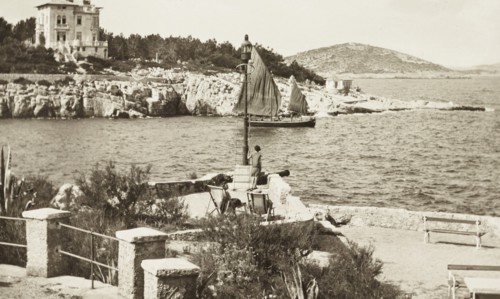 Croatia, Villa Welsersheimb, Villa Anita, in Lussingrande Veli Losinj on the island of Losinj, 1930 circa