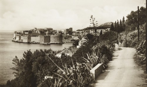 Croatia, view of Dubrovnik, Ragusa, 1950 circa