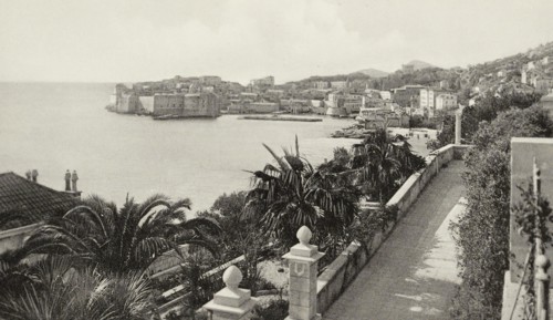 Croatia, view of Dubrovnik, Ragusa, 1950 circa