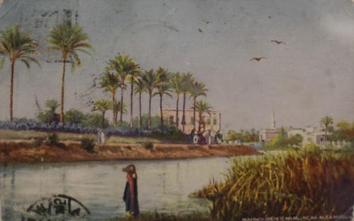 Nile Canal (Mahmudia Canal) near Alexandria