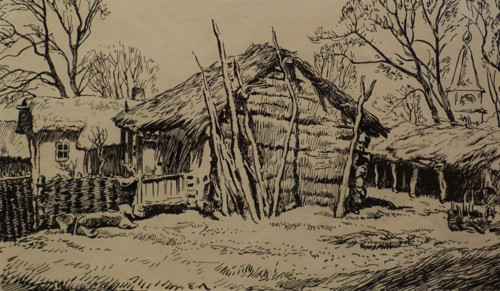 Starogladkovskaya village