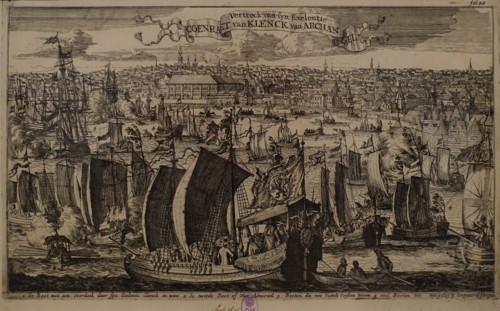 The Departure of the Embassy of Conrad van Klenck from Arkhangelsk in 1675