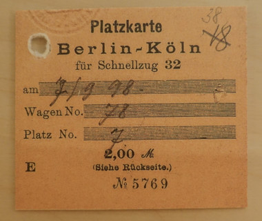 Railway ticket