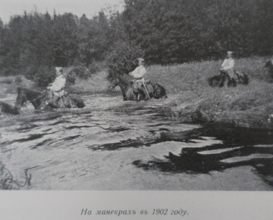 During maneuvers in 1902