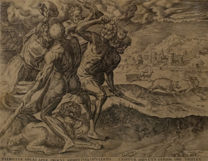 The Battle of Hercules with Geryon