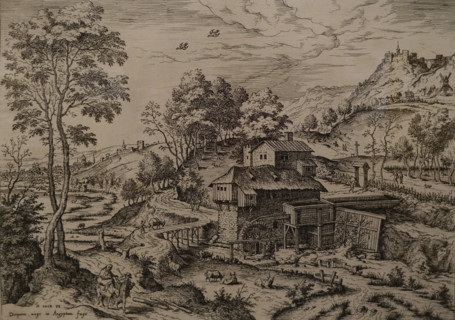 Landscape with the Scene Exodus to Egypt