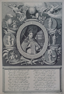 Portrait of Tsarevna Sophia Alekseevna (1657-1704)