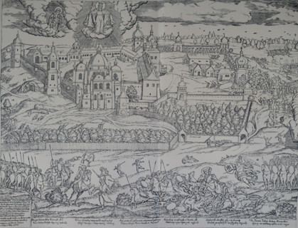 The liberation of the Pochayiv Lavra from the Turkish siege in 1675