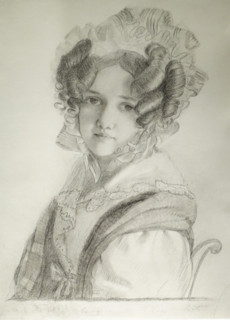 Portrait of Praskovya Mikhailovna Muravyova (née Princess Shakhovskaya