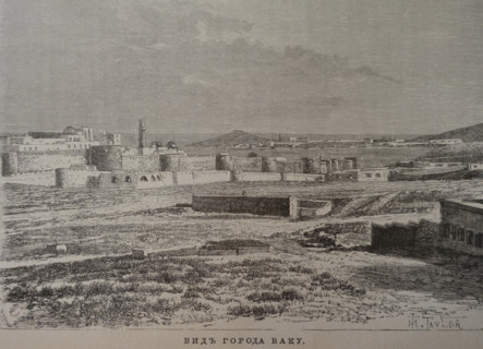 View of the city of Baku