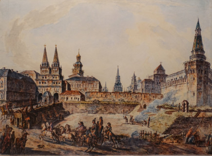 View of the Voskresensky Gate