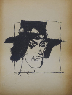 Portrait of  poet Mayakovsky Vladimir Vladimirovich (1893-1930)