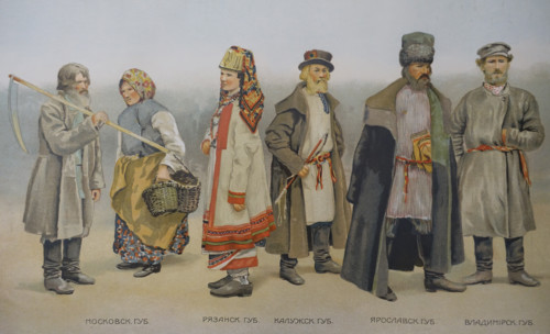 People of the industrial region of the Russian Empire