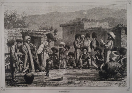 Lezginka dancing