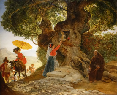 At the Holy Mother's Image Oak-Tree