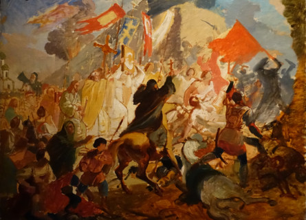 The Siege of Pskov by Stephen Bathory