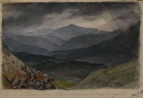 Valley of Itom before the storm