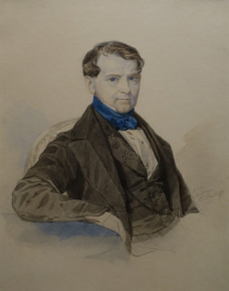 Portrait of Sergey Lomonosov (1799-1857)