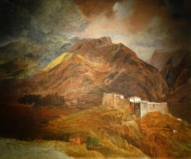 View of Fort Pico on Madeira Island