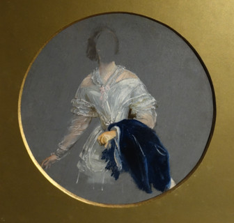 Portrait of an Unknown Lady in a White Dress