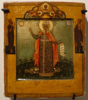 Saint Paraskeva Pyatnitsa with Selected Saints