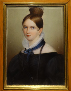Portrait of a Lady in a Black Dress