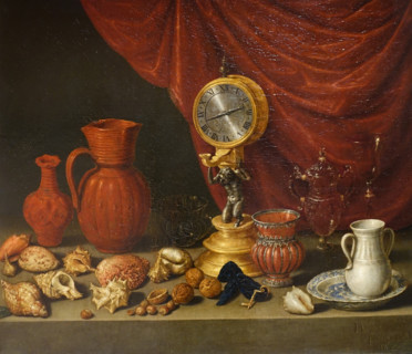 Still Life with a Clock