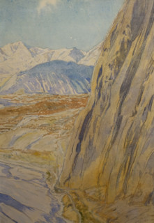 At the construction site of the Gergebil hydroelectric power station