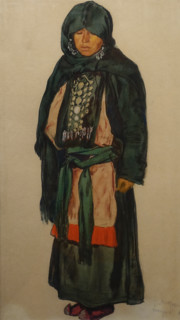 Avar woman from the village of Tlyadal