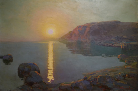 Sunset on the White Sea
