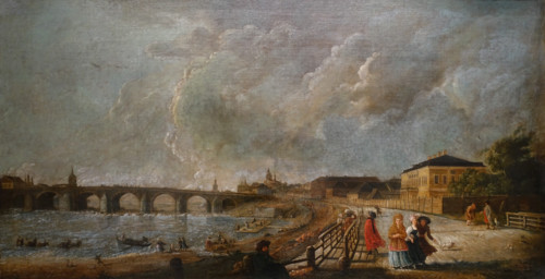 View of the Big Stone Bridge from the Vodovzvodnaya Tower
