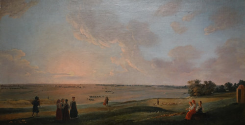View of the Kolomenskoye area near Moscow
