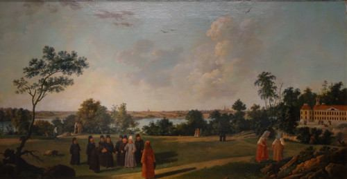 View of the Trinity Lavra of St