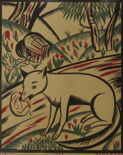 Illustrations and design for the fairy tale The Kolobok (The Bun)