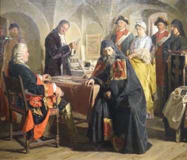 Princess Praskovya Yusupova before taking the veil