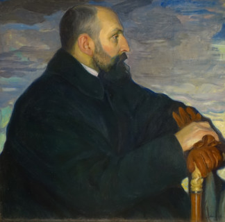 Portrait of the artist Dmitry Nikolaevich Kardovsky (1866-1943)