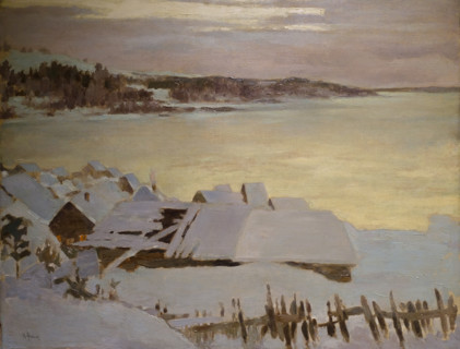 Zlatoust in winter